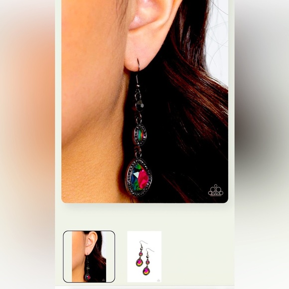 💎💫💎 “DRIPPING SELF-CONFIDENCE” MULTI EARRING ~ PAPARAZZI❗️💎💫💎 - Picture 3 of 5